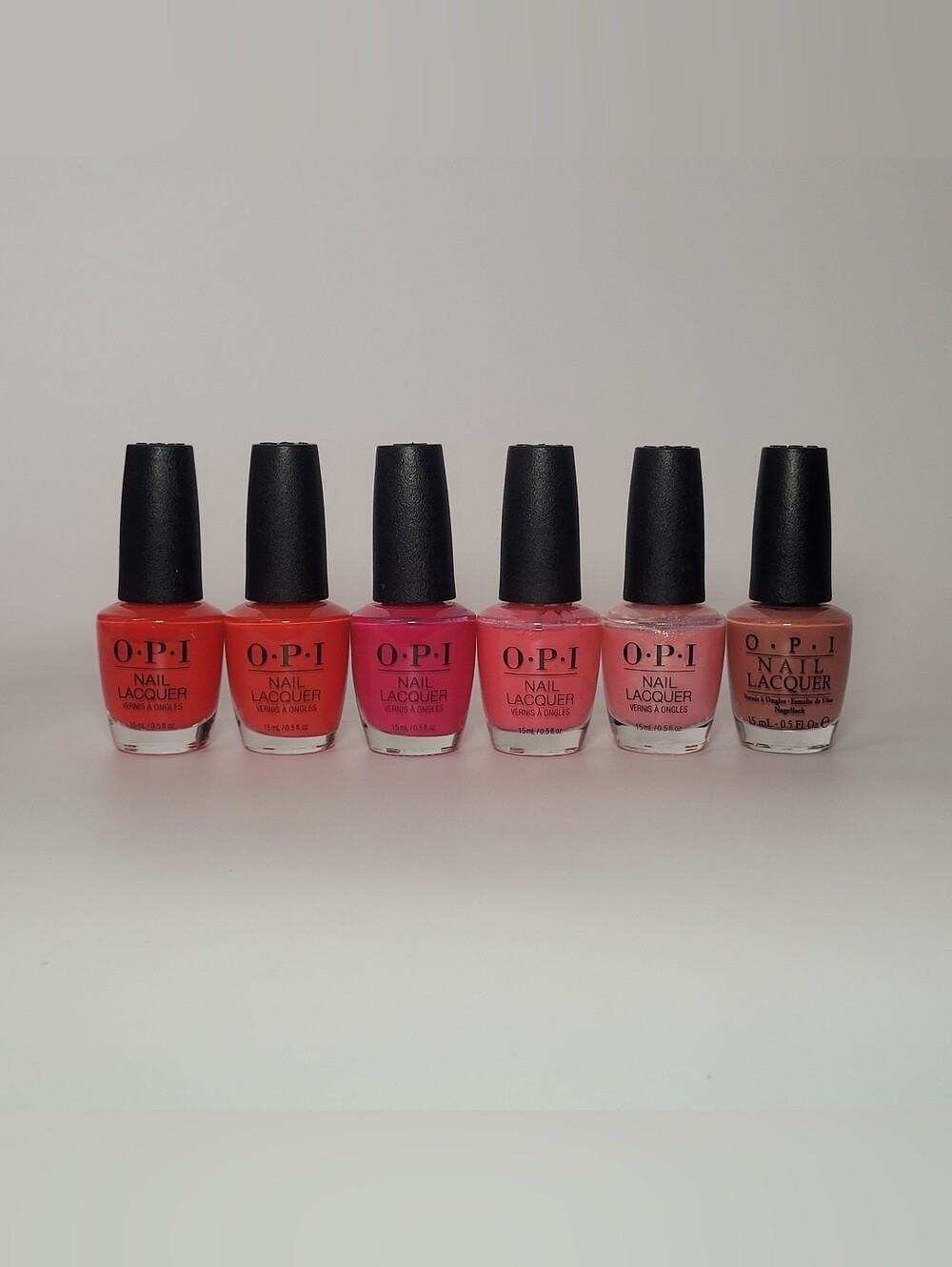 OPI 6 Piece Nail Polish Laquer Bundle